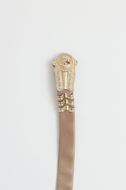 Judith Leiber x Saks Fifth Avenue Leather Belt