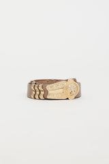 Judith Leiber x Saks Fifth Avenue Leather Belt