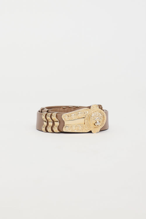 Judith Leiber x Saks Fifth Avenue Leather Belt