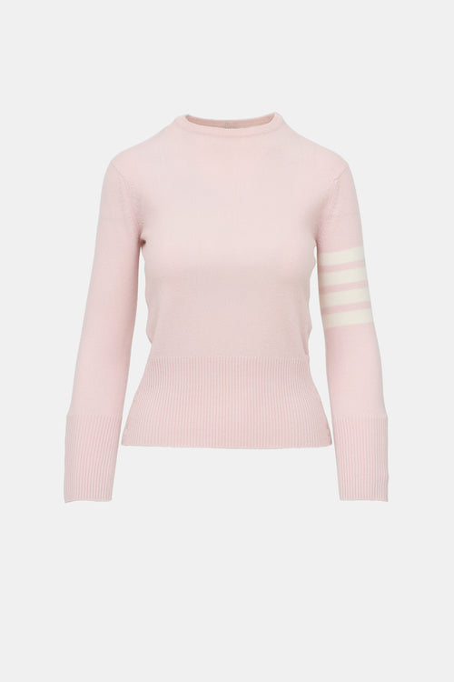 Thom Browne Cashmere 4-Bar Sweater