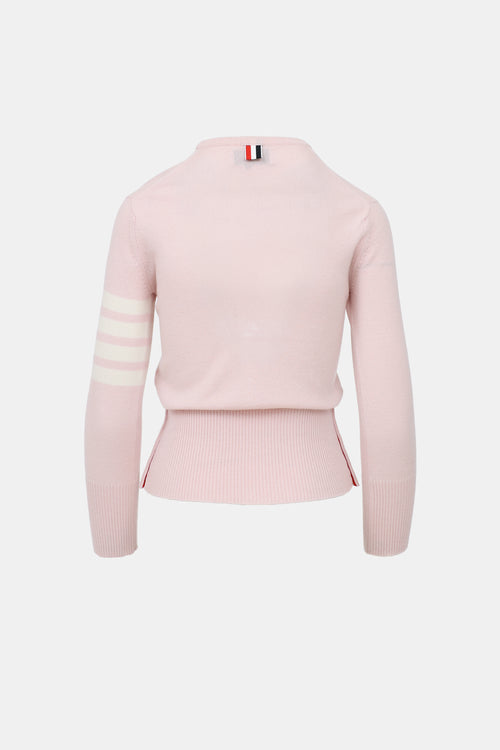 Thom Browne Cashmere 4-Bar Sweater