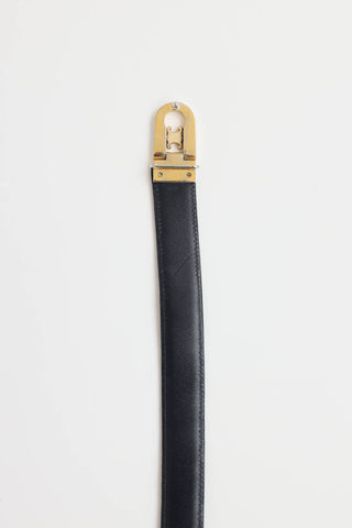 Leather Triomphe Belt