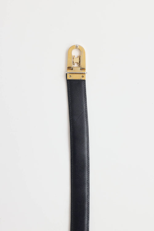 Leather Triomphe Belt