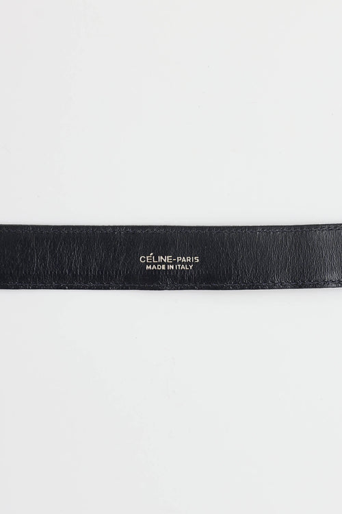 Leather Triomphe Belt