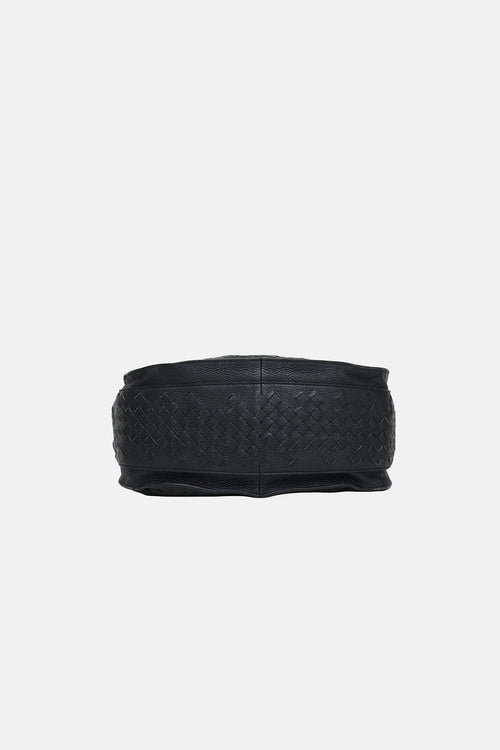 Bottega Veneta Intrecciato Flap Shoulder Bag
