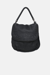Bottega Veneta Intrecciato Flap Shoulder Bag