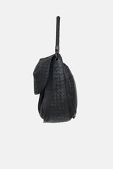 Bottega Veneta Intrecciato Flap Shoulder Bag