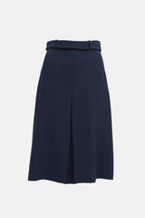 Loro Piana Silk Pleated Skirt