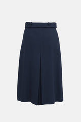 Loro Piana Silk Pleated Skirt