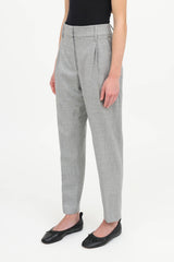 Brunello Cucinelli Cucinelli Wool Shimmer Trouser