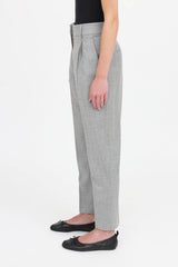 Brunello Cucinelli Cucinelli Wool Shimmer Trouser