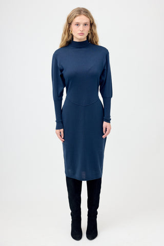 Alaïa Wool Jersey Dress