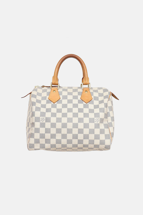 Louis Vuitton 2012 Damier Azur Speedy 25 Bag
