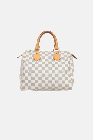 Louis Vuitton 2012 Damier Azur Speedy 25 Bag
