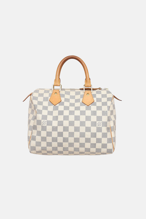 Louis Vuitton 2012 Damier Azur Speedy 25 Bag