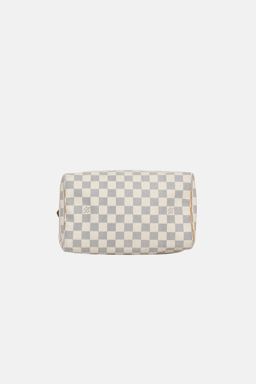 Louis Vuitton 2012 Damier Azur Speedy 25 Bag