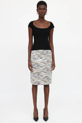 Roberto Cavalli Cap Sleeve Tie Top