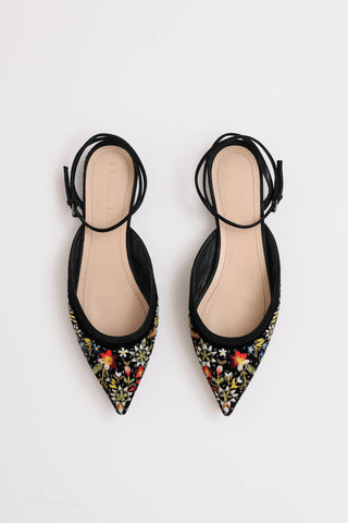 Dior Embroidered Divoreve Mule