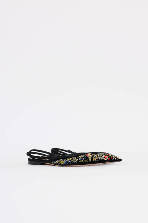 Dior Embroidered Divoreve Mule