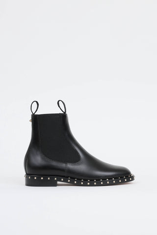 Valentino Rockstud Chelsea Boot