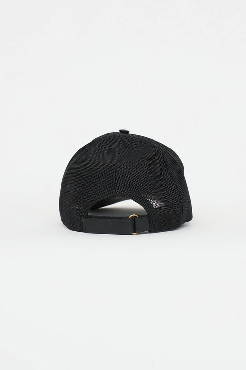 Gucci Leather Baseball Cap
