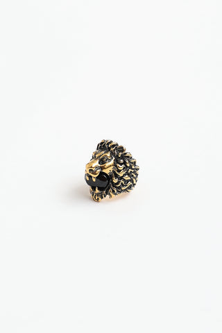Gucci Crystal Head Ring