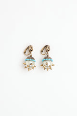 Gucci Spike Pearl Drop Earrings