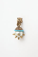 Gucci Spike Pearl Drop Earrings