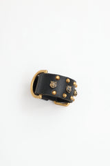 Gucci Leather Studded Bracelet