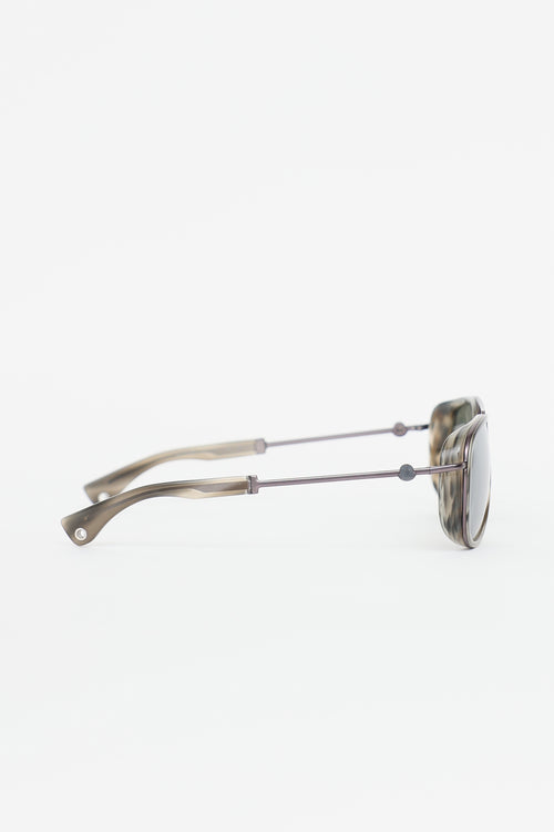 Moncler MC50502 Aviator Sunglasses