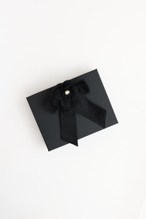 Chanel Camellia Bow Brooch