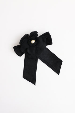 Chanel Camellia Bow Brooch