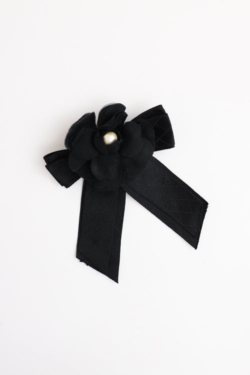 Chanel Camellia Bow Brooch