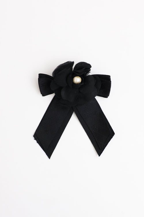Chanel Camellia Bow Brooch