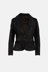 Boss leather Blazer Jacket