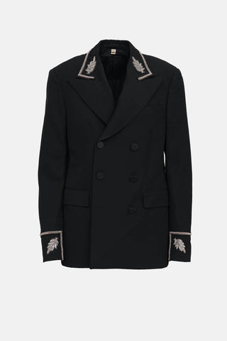 Burberry Embroidered Blazer