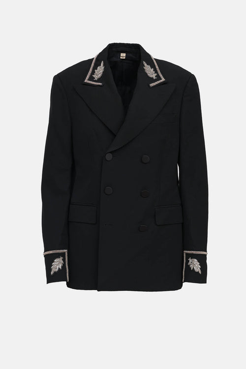 Burberry Embroidered Blazer