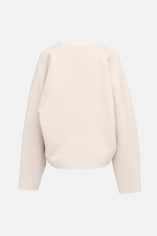 Toteme Wool V-Neck Sweater