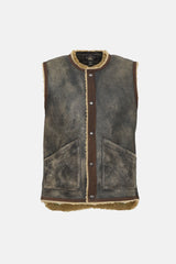 Ralph Lauren Shearling Mouton Vest