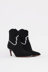 Dior Western Sock Ankle Boot