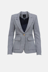 Smythe Gingham Wool Blend Blazer