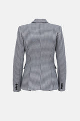 Smythe Gingham Wool Blend Blazer