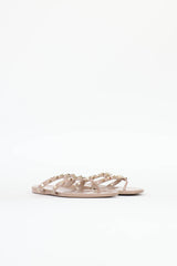 Valentino Rubber Rockstud Sandal