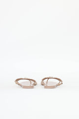 Valentino Rubber Rockstud Sandal