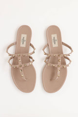Valentino Rubber Rockstud Sandal