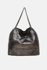 Stella McCartney Medium Metallic Falabella Tote Bag