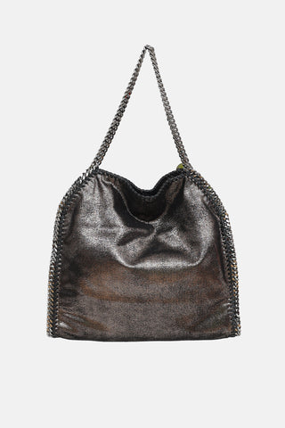 Stella McCartney Medium Metallic Falabella Tote Bag