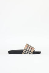Burberry Archive Check Slide