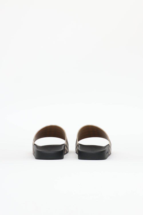 Burberry Archive Check Slide