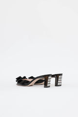 Miu Miu Patent Bow Mule